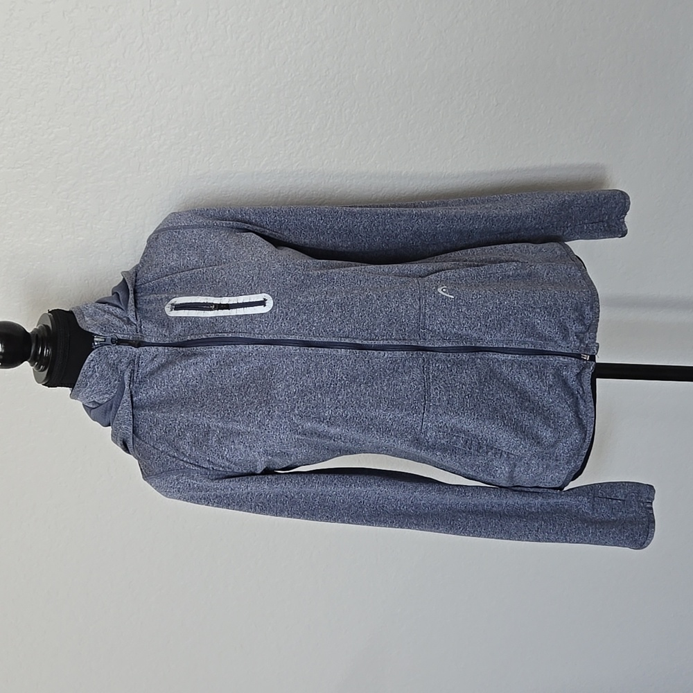 Medium Blue Jogger zip Hoodie
